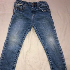Boy median wash skinny Jeans